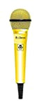 iDance CLM10 Jaune Karaoke microphone Avec fil microphone - Microphones (Karaoke microphone, 73 dB, 60 - 12000 Hz, Unidirectionnel, 600 ...