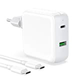 IFEART Chargeur USB C pour MacBook Air 2020/2019/ 2018, MacBook Pro, iPad Pro 12.9/11 Pouces, iPad Air 4, Samsung S21/ ...