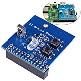 iHaospace IR Transmitter Infrared Remote Hat Expansion Board 38KHz Transceiver Shield for Raspberry Pi RPi B+/2B/3B