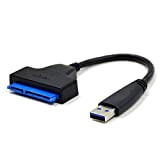 iitrust Adaptateur USB 3.0 vers SATA III Disque Dur pour 2.5" SSD/HDD Drives - SATA ver USB 3.0 External Converter ...