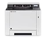 Imprimante couleur et noir/blanc Kyocera Ecosys P5021cdw. Imprime jusqu'à 21 pages/minute. Impression via Smartphone et tablette