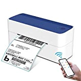 Imprimante d'étiquettes thermiques Bluetooth – Imprimante d'étiquettes sans fil, compatible avec iPhone, iPad, Android, impression haute vitesse, fonctionne avec Ebay, ...