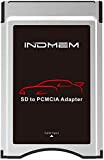 INDMEM PCMCIA vers carte SD Adaptateur de carte mémoire SDHC vers convertisseur de carte PC pour Mercedes Benz S, E, ...