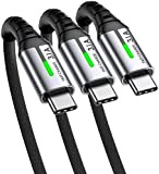 INIU Câble USB C, Cable USB C Charge Rapide [3Pack/0.5+2+2m] 3.1A QC 3.0 Chargeur Type C Nylon Câble USB A ...