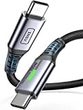 INIU Câble USB Type-C, [2 m] 100 W PD 5 A câble USB C QC 4.0 en nylon de charge ...