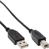 InLine 34557X câble USB 7 m USB A USB B Noir - Câbles USB (7 m, USB A, USB B, ...