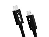 [Intel Certified] CalDigit Thunderbolt 4 / USB 4 Cable - 40Gbps 100W Charging, Compatible with Thunderbolt 3 & USB-C, 2020 ...