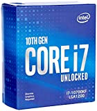 Intel Core i7-10700KF (Basistakt: 3,80 GHz; Culot : LGA1200 ; Boîte de 125 Watts)