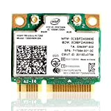 Intel Wirless Carte sans fil double bande MQUPIN Intel 7260.HMW AC 7260 Adaptateur réseau + Bluetooth 4.0 Utilisation pour Intel ...
