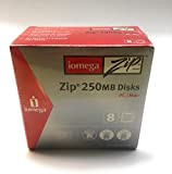 Iomega Zip 250 Mo 8 Clamshell PC/Mac (32629) (Discontinued par Le Fabricant)