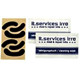 IT-Services Irro 2 Ensembles de Tapis-Souris/Tapis-Souris Convenable pour Souris de PC SteelSeries XAI/Sensei/RAW/MLG/Guild Wars 2, Incluant 2 tampons de Nettoyage