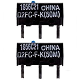 IT-Services Irro 2 x D2FC-F-K (50M) Kit de réparation pour Micro-Interrupteur/Kit de réparation adéquat pour Souris d’Ordinateur de Logitech, Razer, ...