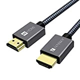 iVANKY Câble HDMI 1,2m 4K Ultra HD - Câble HDMI 2.0 en Nylon Tressé Supporte Ethernet/3D/Retour Audio - Cordon HDMI ...