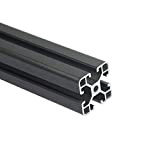 Iverntech Rail linéaire d'extrusion en aluminium anodisé standard européen 4040 500 mm avec fente de 8 mm pour imprimante 3D ...