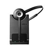 Jabra Casque supra-auriculaire mono sans fil Pro 930 MS DECT - certifié Skype for Business - Voix HD et suppression ...