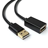 JAMEGA - Câble Rallonge USB 2.0 5m – Câble Extension USB 2.0 Mâle A vers Femelle A Compatible pour Clé ...