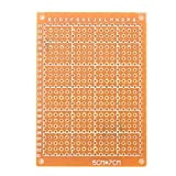 Jeanoko 10 pièces 5 × 7 cm Carte de Circuit imprimé Simple Face Prototype PCB Planche à Pain Cartes de ...