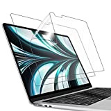 JETech Protection D'écran pour MacBook Air 13,6 Pouces (2022, M2), Anti-Reflet Film Mat, Anti-Empreintes Digitales, Lot de 2