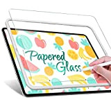 JETech Protection Écran Papier pour iPad Pro 12,9 Pouces 2022/2021/2020/2018 (6e/5e/4e/3e Génération) Cadre d'Installation Facile, Film Verre Trempé Finition Papier-Mat ...
