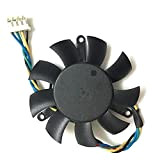 Jinyouqin MGT5012XR-W10 45mm 4pin VGA Fan Cooler pour PNY Quadro P620 P1000 P400 P600 PLADTEK Quadro K620 Cartes Graphiques Refroidissement