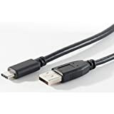 Jj Computer JouJye CC 333 1 m USB2.0 3.1 C Plug/Plug 2.0 A de câble Noir