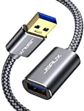 JSAUX Câble Rallonge USB 3.0 [0.5M] Câble Extension USB 3.0 Mâle A vers Femelle A 5Gbps Compatible pour Clé USB, ...