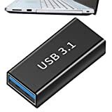 JUNIPI Convertisseur USB vers C | Adaptateur USB à Charge Rapide,Accessoires de Transmission de données Rapide 5 Gbps avec USB3.1 ...