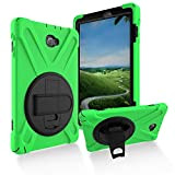 JZ 360 Degrees Kickstand Coque Cover Compatible with Samsung Galaxy Tab A 10.1 2016 with S Pen SM-P580 Stand Coque ...