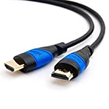 KabelDirekt – 1,5m Câble HDMI 4K Compatible avec (HDMI 2.0a/b, 2.0, 1.4a, 4K Ultra HD, 3D, Full HD, 1080p, HDR, ...