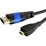 KabelDirekt – 3m Micro Câble HDMI Compatible avec (HDMI 2.0a/b, 2.0, 1.4a, 4K Ultra HD, 3D, Full HD, 1080p, HDR, ...