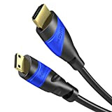 KabelDirekt – 3m Mini Câble HDMI Compatible avec (HDMI 2.0a/b, 2.0, 1.4a, 4K Ultra HD, 3D, Full HD, 1080p, HDR, ...