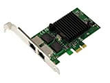 KALEA INFORMATIQUE Carte réseau PCIe 2 Ports Dual GIGABIT ETHERNET - CHIPSET Intel I82575 - Fonction PXE/WOL - avec equerres ...