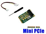 KALEA-INFORMATIQUE © - Riser Adaptateur PCIe vers miniPCIe compact - Pour monter une carte PCIe sur un portable disposant d'un ...