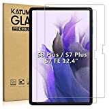 KATUMO [2 Pack] Verre Trempé Protection d'écran pour Samsung Galaxy Tab S8+ Plus / S7 FE / S7+ Plus 12.4 ...