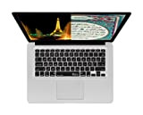KB Covers Arabe AZERTY ISO Housse pour Clavier MacBook Air 13"/Pro Transparent