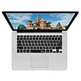 KB Covers - RUS-M-CB-2 - Russe ISO Housse pour Clavier russe MacBook Air 13"/Pro Transparent