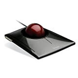 Kensington SlimBlade Mouse -Souris Ergonomique Filaire TrackBall, Pour PC, Mac et Windows avec Molette de Défilement, Design Ambidextre et Suivi ...