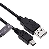 Keple Mini Cable de USB Chargeur Data Sync Compatible avec Canon Digital IXUS Series: IXUS 160/162 / 165 170 172 ...