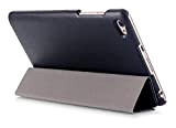 Kepuch Custer Coque pour Huawei MediaPad M2 8.0,PU-Cuir Étui Housse pour Huawei MediaPad M2 8.0 - Noir