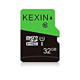 KEXIN Micro Carte SD 32Go Carte Mémoire individuelle MicroSD 32 Go UHS-I Classe 10 Micro SDHC Carte TF pour Utilisation ...