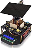 KEYESTUDIO Kit électronique de Suivi Solaire DIY pour Arduino UNO, capteur de température et d'humidité, capteur de lumière BH1750, etc. ...