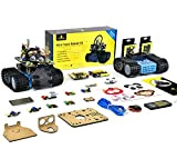 KEYESTUDIO Robotic mit Programmierbares Elektronisches DIY Tank Robot Kit für Teenager Erwachsene Kompatibel mit Arduino IDE