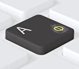 Keystickers® | Autocollant Universel Russo-ukrainien (5x6 mm) pour Tous Les claviers PC, Portables ou Mac Sombres, Transparent avec Vernis de ...