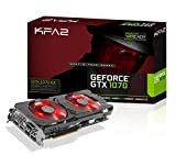 KFA2 GeForce GTX 1070 EX Carte Graphique PCI E Gaming, 8 Go GTX 1070 EX Schwarz