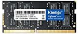 Kimtigo DDR4 16GB Laptop Ram 2666MHz PC4-21300 Unbuffered SODIMM Module de mémoire pour Ordinateur Portable 260Pin 1 x 16 Go ...