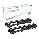 Kineco Pack de 2 Cartouches de Toner Compatible avec Brother TN241BK HC Noir DCP-9020 CDW HL-3140 CW HL-3150 CDN CDW ...
