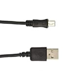 Kingfisher Technologie 2 m USB Data Sync et Charger Power câble Noir Lead Adaptor (22awg) pour Amcrest Am-gl300 GPS Tracker
