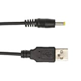Kingfisher Technology 2m USB 5V 2A PC Black Charger Power Cable Lead Adaptor (18AWG) for Archos 1 Jukebox Multimedia 10 ...