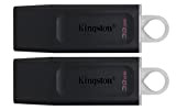 Kingston DataTraveler Exodia DTX/32GB-2P Clé USB 3.2 Gen 1 - avec capuchon de protection et anneaux pour porte-clés de plusieurs ...