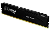 Kingston FURY Beast 16Go 6000MT/s DDR5 CL40 DIMM - Mémoire pour PC de Gamer Module Simple- KF560C40BB-16